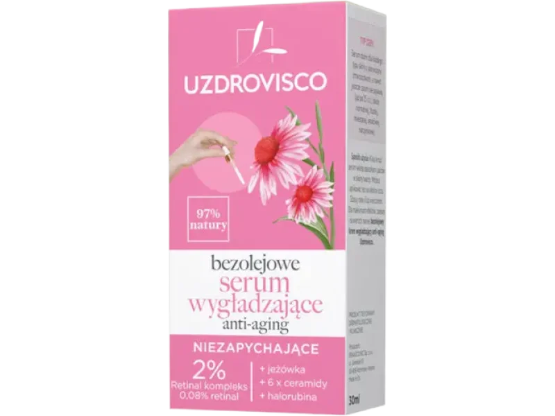 Uzdrovisco bezolejowe serum wygładzające anti-aging