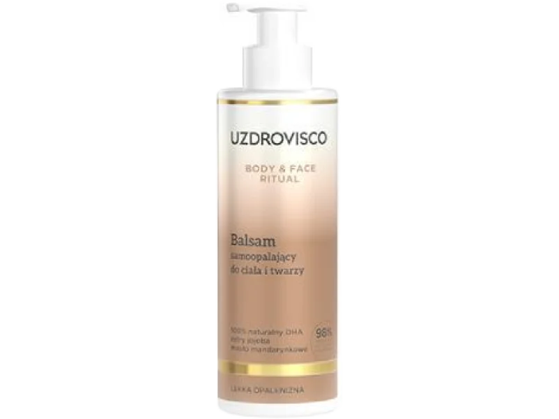 Uzdrovisco Body & Face Ritual balsam samoopalający do ciała i twarzy