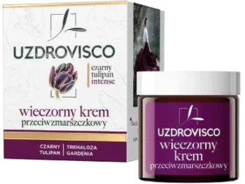 Zdjęcie produktu Uzdrovisco Czarny Tulipan Intense wieczorny krem przeciwzmarszczkowy