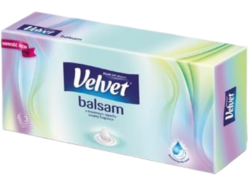 VELVET BALSAM o kremowym zapachu, chusteczki