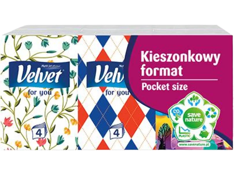 Velvet Minis For You, chusteczki