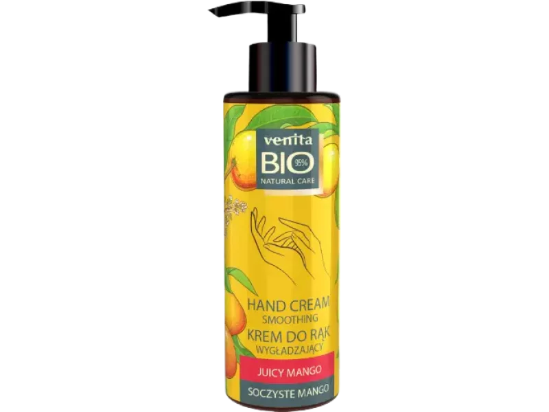 Venita Bio Natural Care krem do rąk wygładzający, smak soczyste mango
