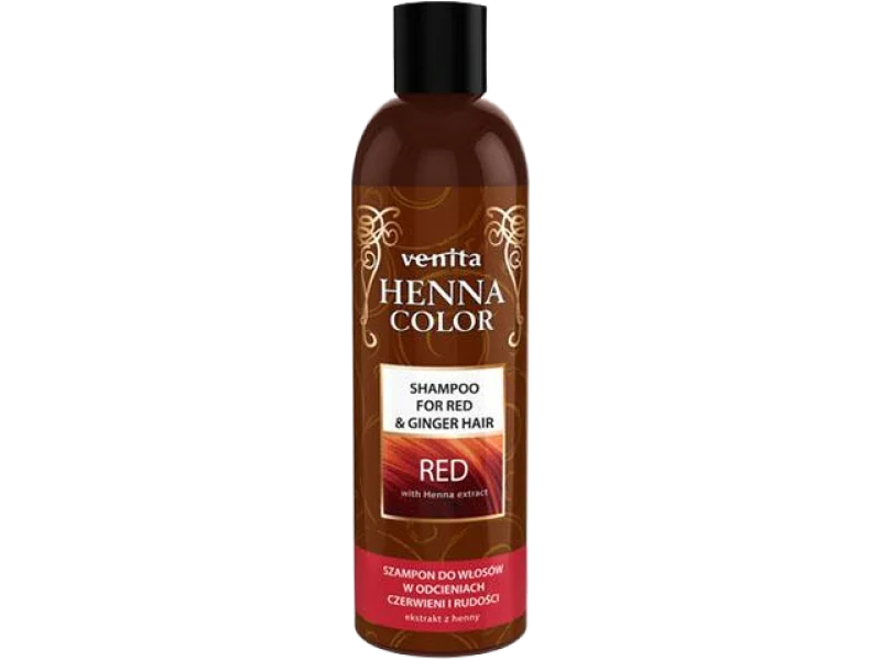 VENITA Henna Color podtrzymujący kolor Red, szampon