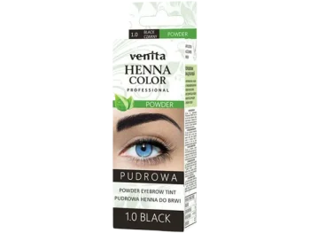 Zdjęcie produktu VENITA Henna do brwi pudrowa 1.0 czarny, proszek