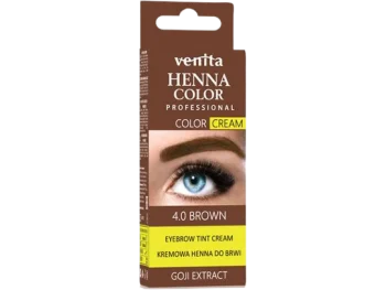 Zdjęcie produktu VENITA Kremowa henna do brwi, 4.0 brąz, henna w kremie