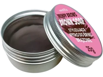 Zdjęcie produktu Venita Trendy Brows stylizujące mydło do brwi, brązowe