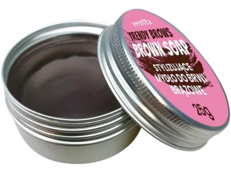 Venita Trendy Brows stylizujące mydło do brwi, brązowe