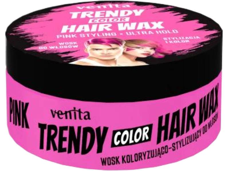 Venita Trendy Color koloryzująco-stylizujący różowy, wosk