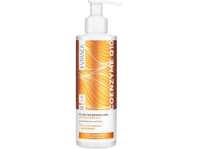 Vianek Hero Coenzyme Q10, olejek do demakijażu z koenzymem Q10