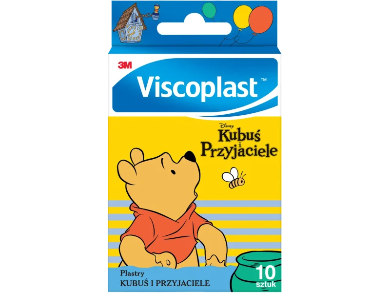 VISCOPLAST Plastry dla dzieci ‘Kubuś Puchatek’, plaster
