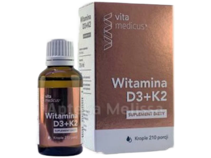 VITAMEDICUS Witamina D3+K2, krople