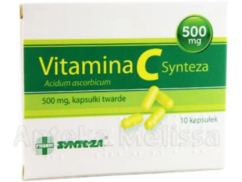 Vitamina C Synteza, kapsułki twarde, 500 mg