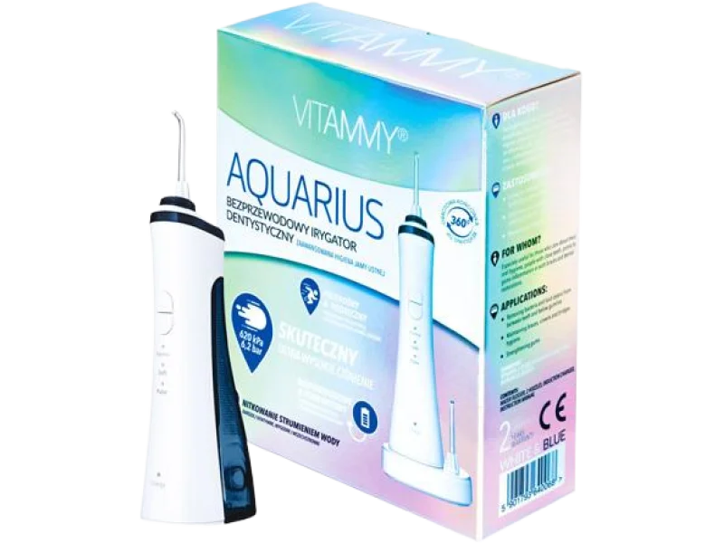 Vitammy Aquarius bezprzewodowy, irygator/nebulizator