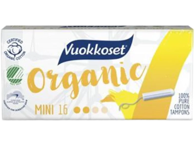 VUOKKOSET ORGANIC, mini, tampony