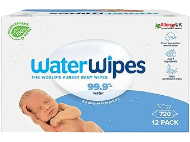 WaterWipes Bio, chusteczki