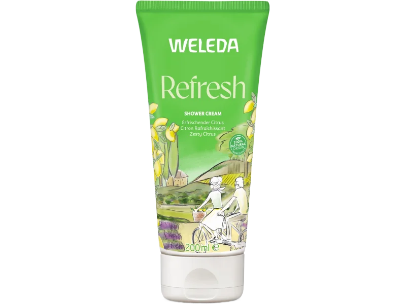 WELEDA CITRUS kremowy płyn do mycia ciała, płyn na skórę