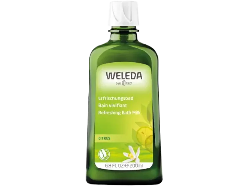 Weleda cytrusowe orzeźwiające mleczko do kąpieli