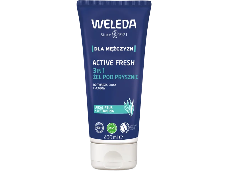 Weleda For Men Active Fresh żel pod prysznic dla mężczyzn
