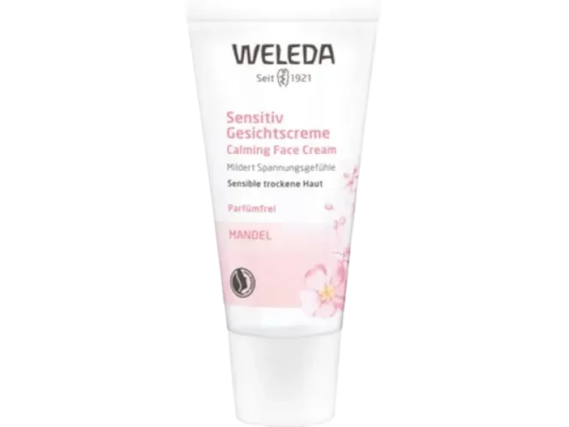 Weleda krem do twarzy z migdałami