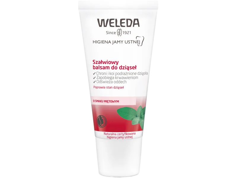 Weleda szałwiowy balsam do dziąseł, żel