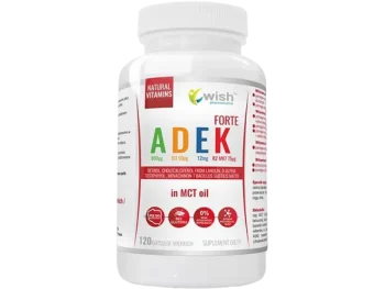Zdjęcie produktu Wish ADEK Forte w oleju MCT, kapsułki miękkie