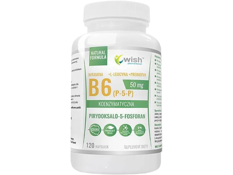Wish koenzymatyczna B6, kapsułki, 50 mg