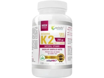 Zdjęcie produktu Wish witamina K2 Forte Plus, kapsułki, 200 µg