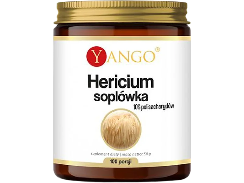 Yango Hericium soplówka ekstrakt, proszek