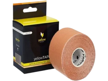 Zdjęcie produktu yellowTAPE, kolor cielisty YT-55-S, taśma kinezjologiczna