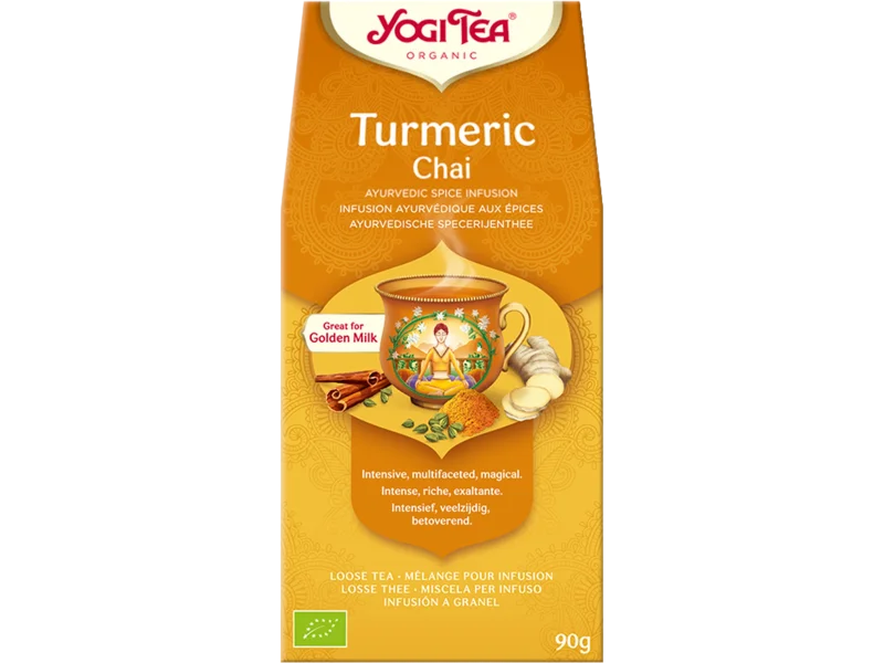 Yogi Tea ajurwedyjska herbata korzenna z kurkumą Turmeric Chai