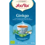 Yogi Tea Organic Ginkgo ajurwedyjska herbata z miłorzębem japońskim, saszetki
