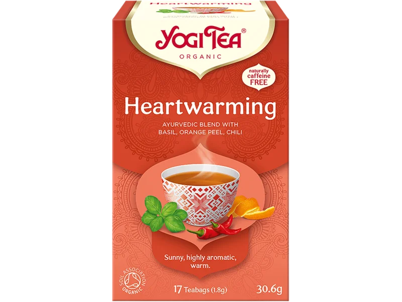 Yogi Tea Organic HEARTWARMING Radość życia BIO, herbata