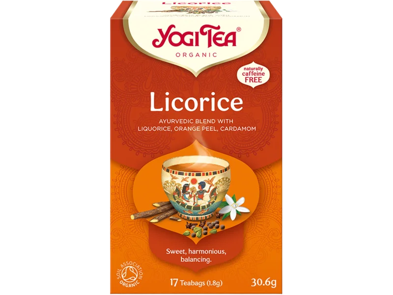 Yogi Tea Organic LICORICE lukrecja BIO, herbata ekspresowa