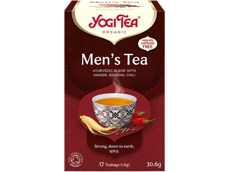 Yogi Tea organic men’s tea dla mężczyzny BIO, zioła do zaparzania