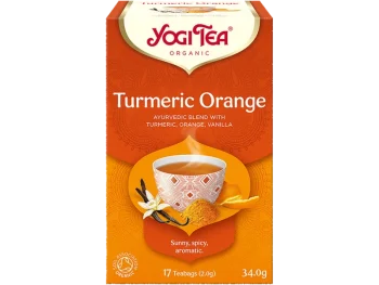Zdjęcie produktu Yogi Tea Organic turmeric orange kurkuma pomarańcza BIO, herbata ziołowa