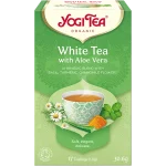 Yogi Tea Organic white tea with aloe vera herbata biała z aloesem BIO, zioła do zaparzania