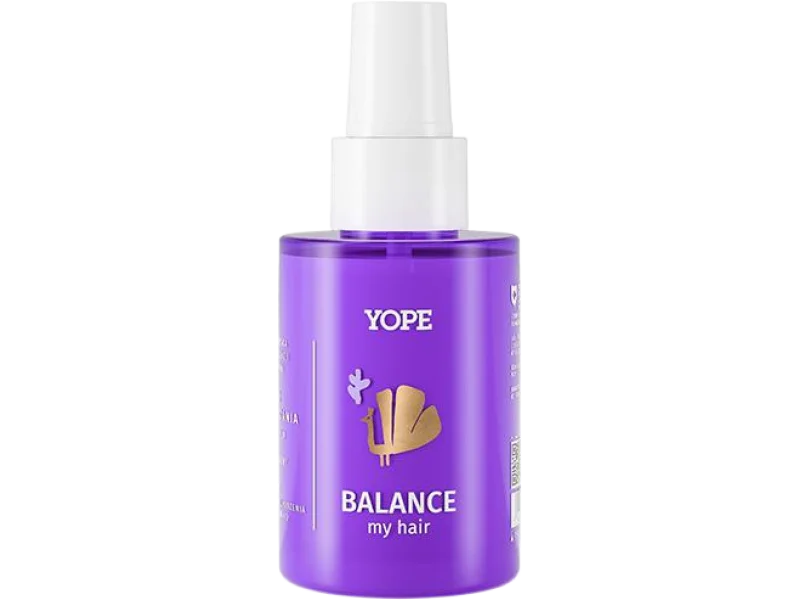 Yope Balance My Hair sól morska do stylizacji z algami, spray