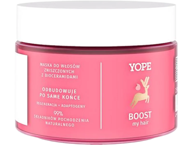 Yope Boost My Hair maska do włosów zniszczonych z bioceramidami