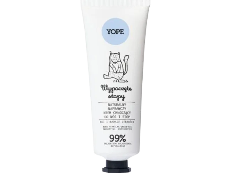 Yope Foot naturalny naprawczy chłodzący do nóg i stóp, krem