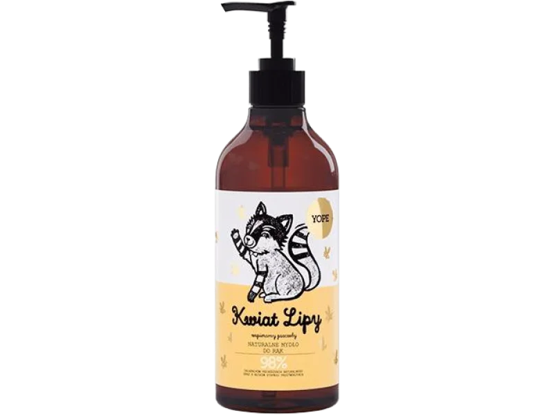 Yope Kwiat lipy naturalne mydło do rąk, płyn