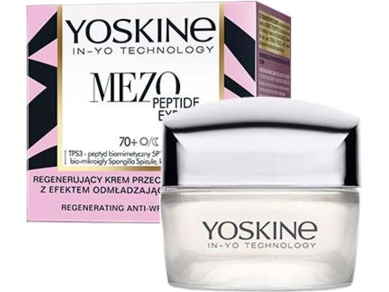 Yoskine Mezo Peptide Expert regenerujący przeciwzmarszczkowy 70+, krem