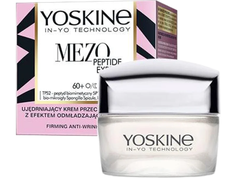 Yoskine Mezo Peptide Expert ujędrniający przeciwzmarszczkowy 60+, krem