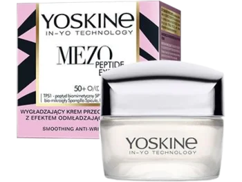 Zdjęcie produktu Yoskine Mezo Peptide Expert wygładzający przeciwzmarszczkowy 50+ na dzień i noc, krem