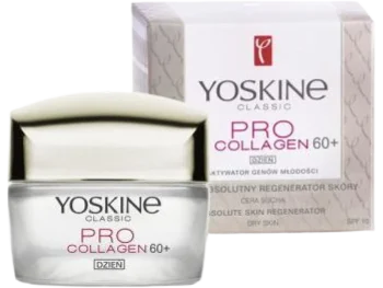 Zdjęcie produktu Yoskine Pro collagen 60+ absolutny regenerator skóry na dzień cera sucha, krem