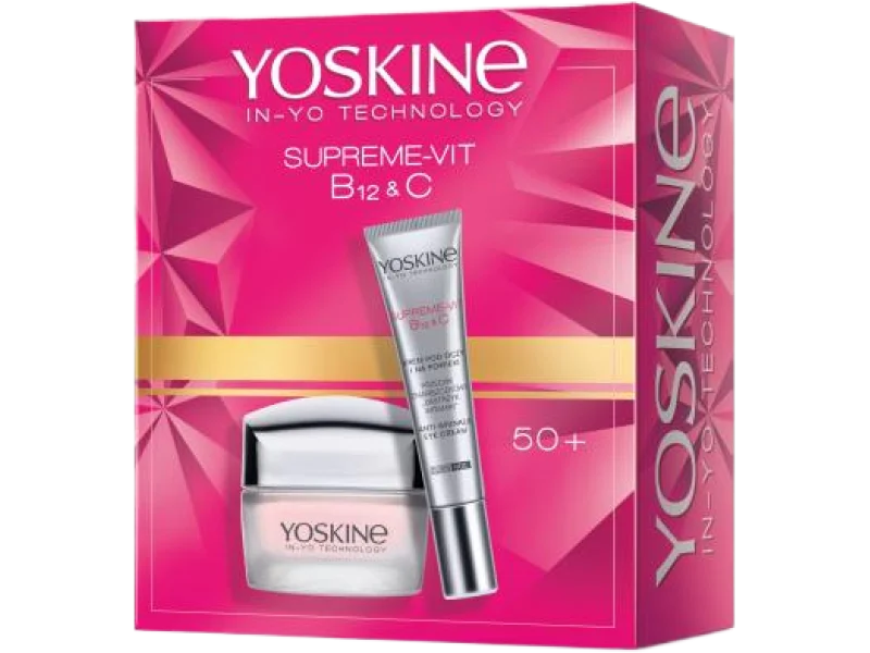 Yoskine Supreme Vit B12 and C 50+, zestaw
