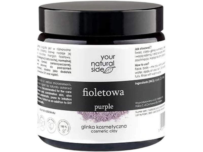 Your Natural Side glinka fioletowa kaolin, proszek