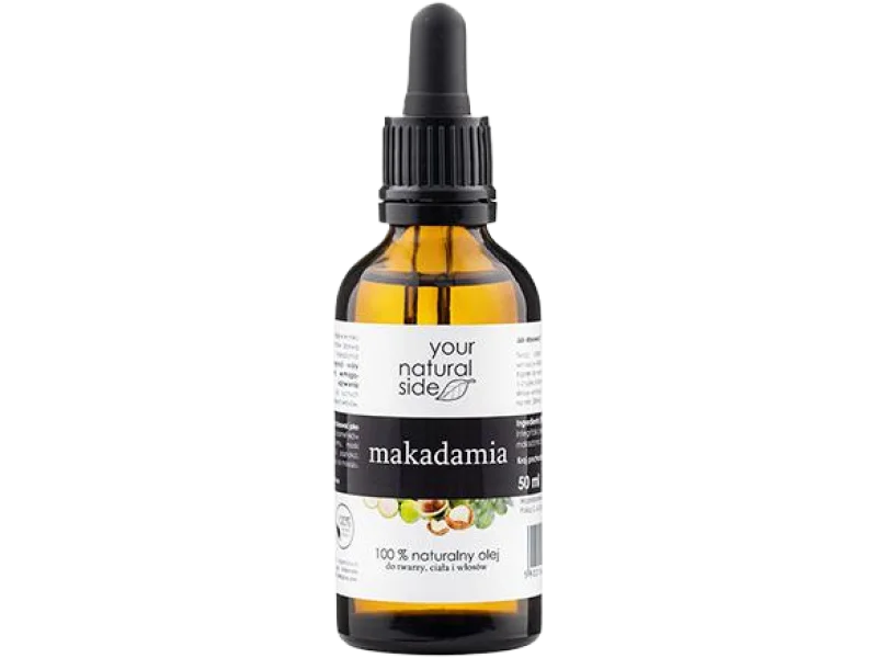 Your Natural Side Makadamia olej zimnotłoczony Organic