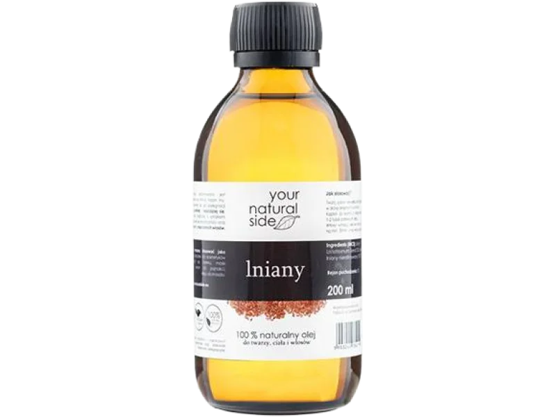 Your Natural Side olej lniany, nierafinowany, organic