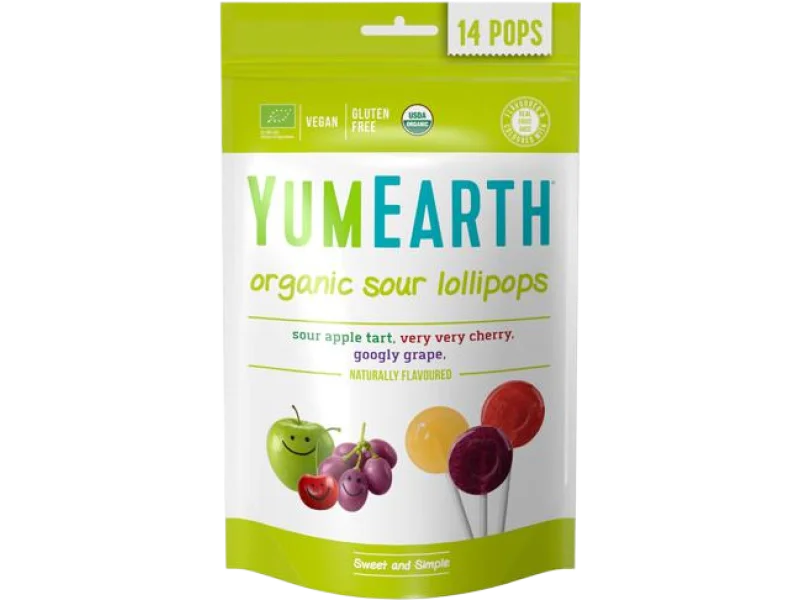 YumEarth Lizaki owocowe kwaśne EKO, cukierki