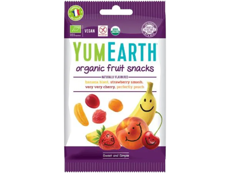 YumEarth Organic bez żelatyny EKO, żelki